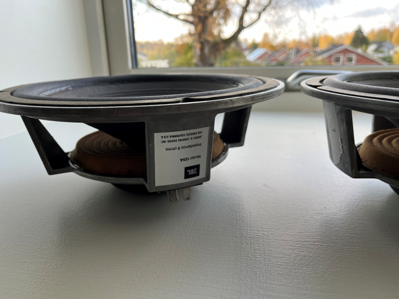 Woofer JBL 125A renoverade - Bild 3 av 3