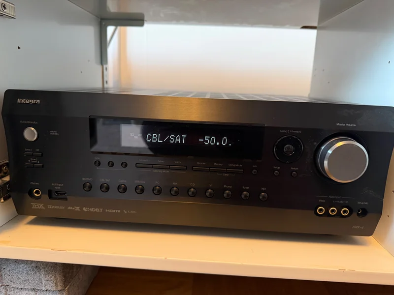 Integra DRX-4 THX hemmabioreceiver Integra DRX-4 THX hemmabioreceiver - Bild 2 av 4