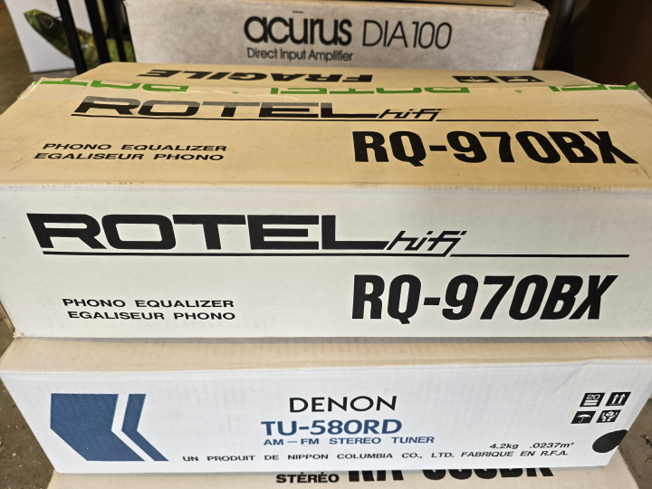 Rotel RQ-970BX RIAA-steg