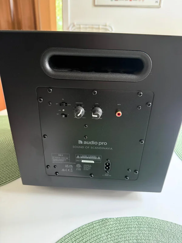 Audio Pro SW-5 Baslåda / Subwoofer Audio Pro SW-5 Baslåda / Subwoofer - Bild 4 av 4