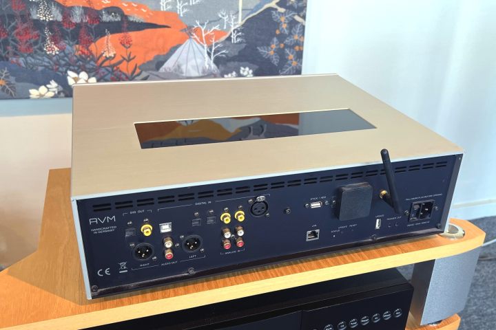 AVM Evolution SD-5.2 - Begagnat streamingförsteg med rörbuffert