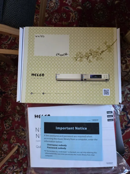 Melco N10 Anniversary Model &ndash; Limited Edition  - Bild 2 av 4