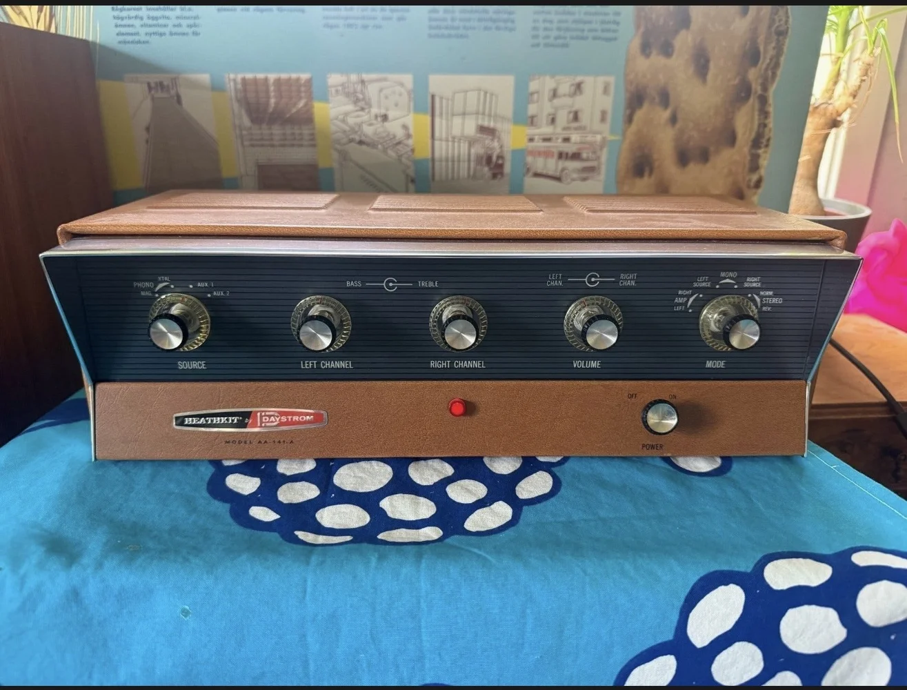 HEATHKIT DAYSTROM model AA-141 A PREAMP