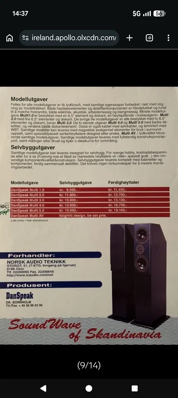 Unika DANSpeak golvhögtalare – Dansk High-End-historia Unika DANSpeak golvhögtalare – Dansk High-End-historia - Bild 8 av 9