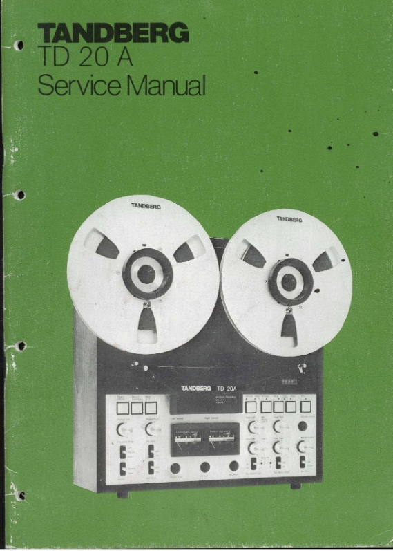 TANDBERG TD 20a RESERVDEL RENOVERINGS EXEMPLAR  - Bild 1 av 1