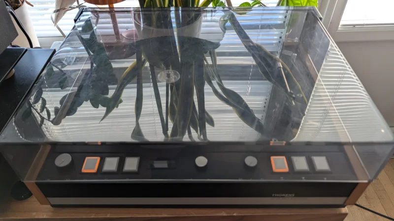 Thorens TD 126 MK lll skivspelare  - Bild 5 av 6