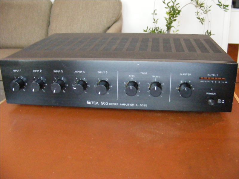 TOA series amplifier A-503E - Bild 1 av 4