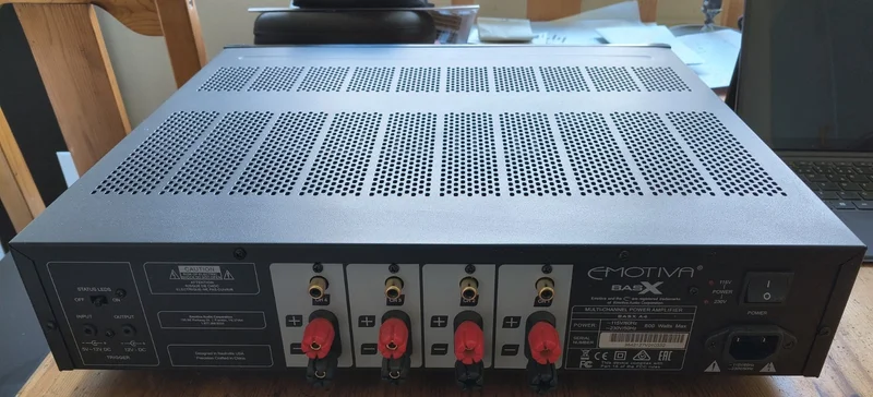 4 * 100W slutsteg Emotiva 4 * 100W slutsteg Emotiva - Bild 2 av 2