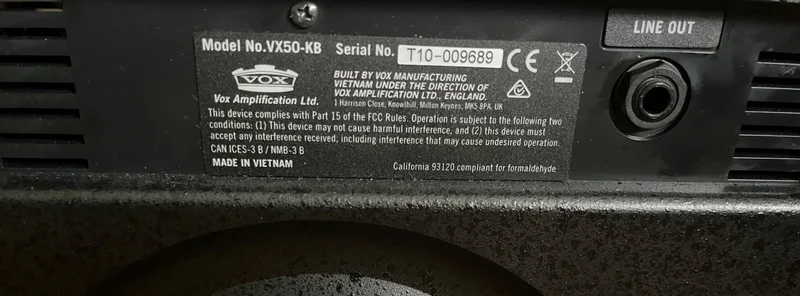 Vox VX50 KB Keyboardförstärkare - I absolut nyskick! Vox VX50 KB Keyboardförstärkare - I absolut nyskick! - Bild 4 av 5