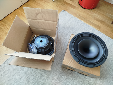 2st Sica 12" C 2,5 CP Coaxialhögtalare Nya