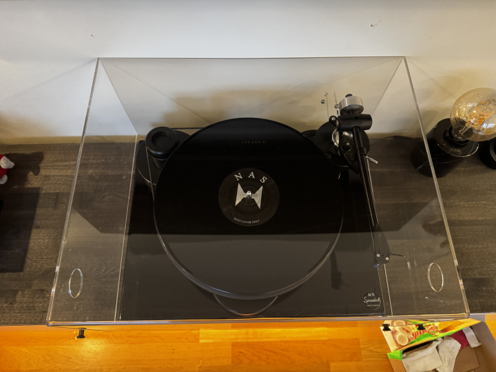 Nottingham Ace Spacedeck, Origin onyx, ortofon blue