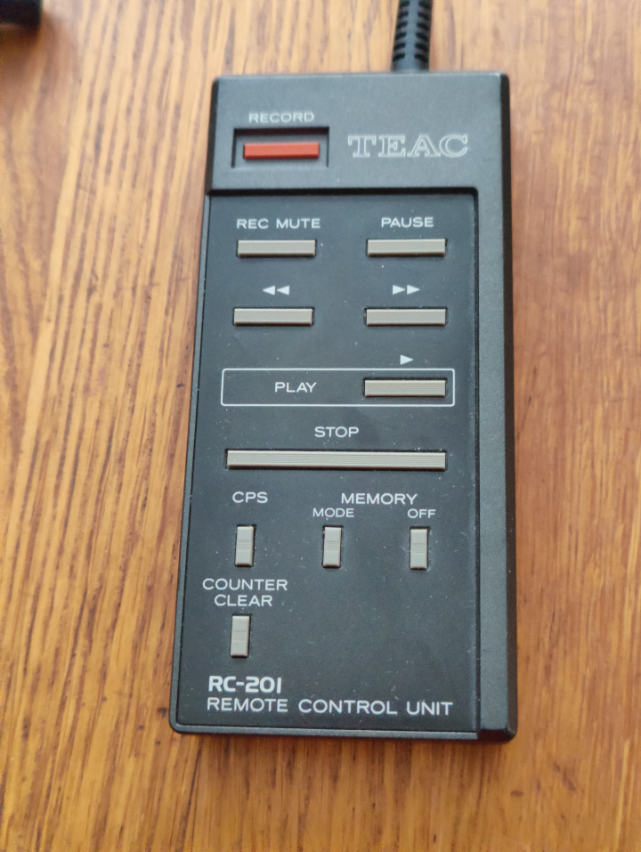 Teac rc 201 remote control unit