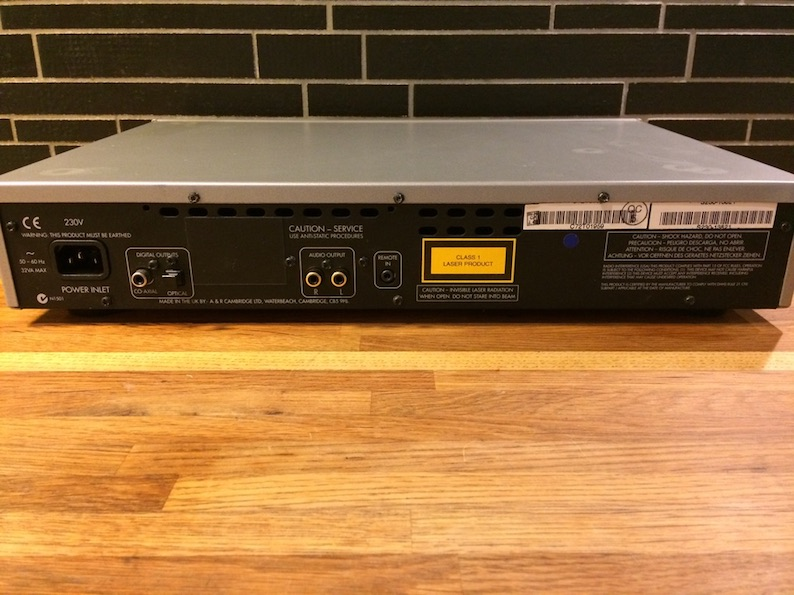 ARCAM CD-72 (Text)  - Bild 3 av 5