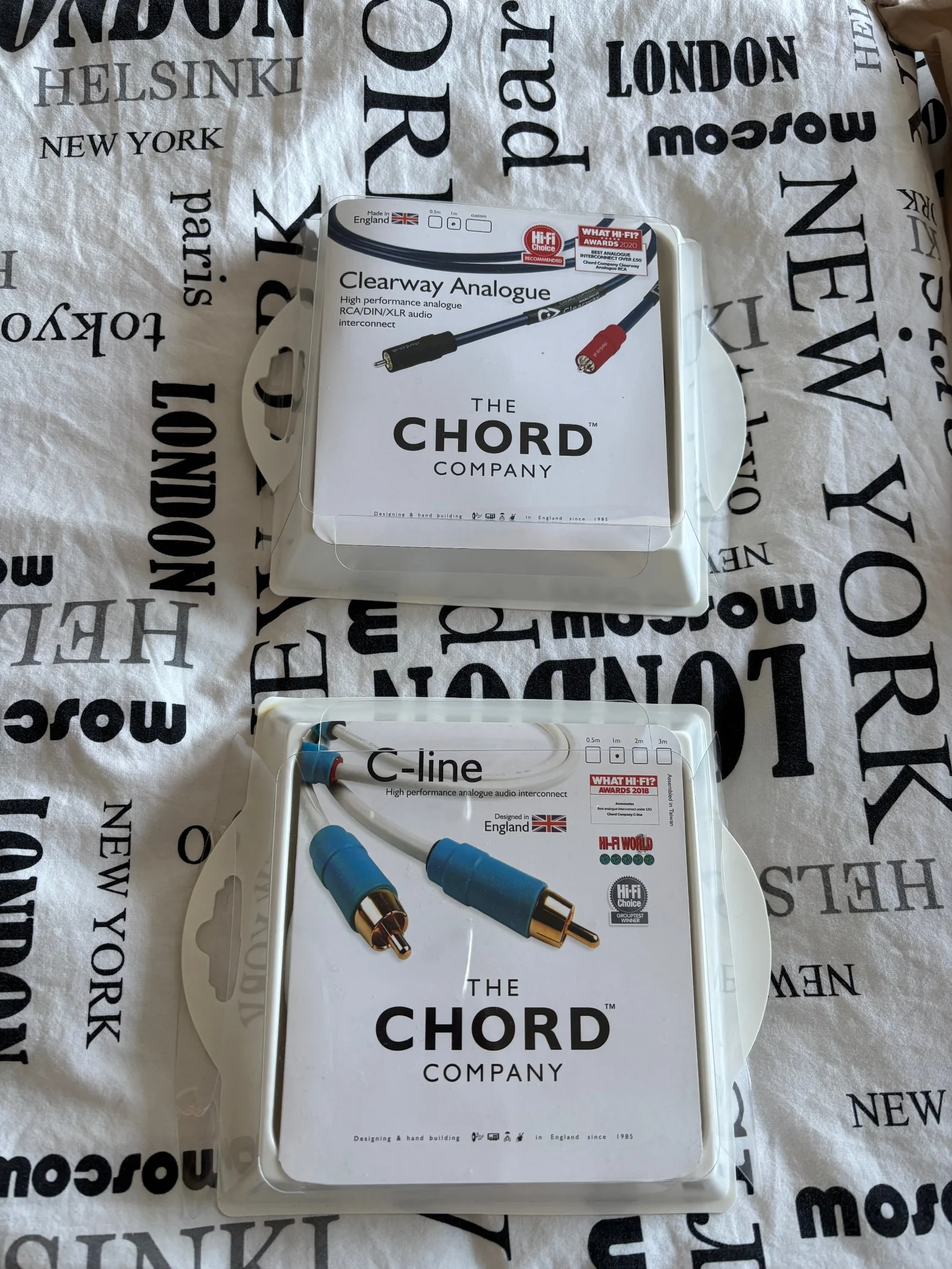 Chord Company C-line - RCA 1 meter - Bild 1 av 2