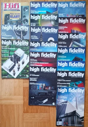 High Fidelity Tidningar - Diverse Årgångar från 90-tale...