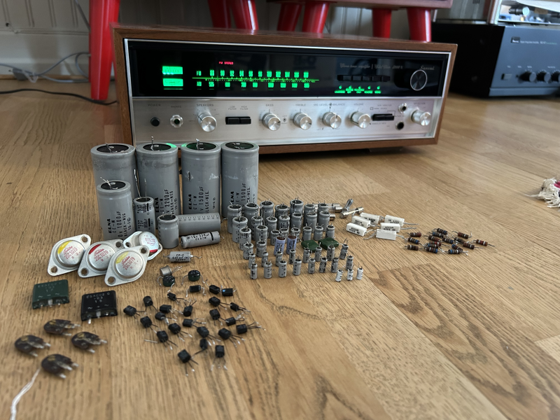 Sansui 5000X helrenoverad Sansui 5000X helrenoverad - Bild 2 av 4