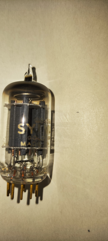 Sylvania Goldbranded 5963/ECC82 NOS - Bild 5 av 5