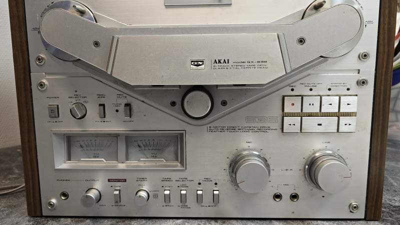 akai gx 636 rullbandspelare - Bild 2 av 5