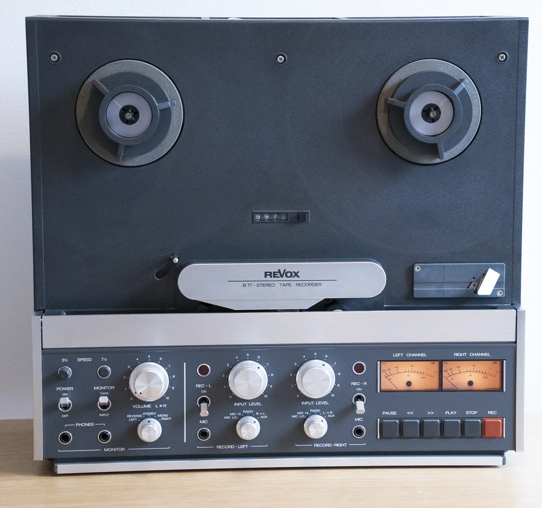 Revox B77 - 4-spårs Rullbandspelare