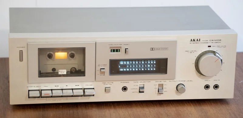 Akai CS-M02 Stereo Cassette Deck (1980-81) - Bild 1 av 5