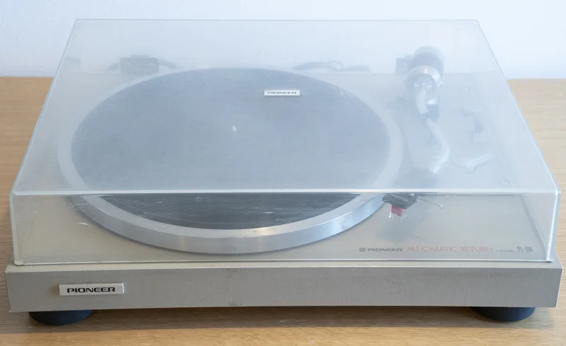 Pioneer PL-514 2-Speed Belt-Drive Turntable (1977-1979) - Bild 3 av 6