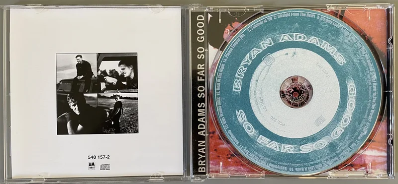 Bryan Adams - So Far So Good (CD) Bryan Adams - So Far So Good (CD) - Bild 2 av 3