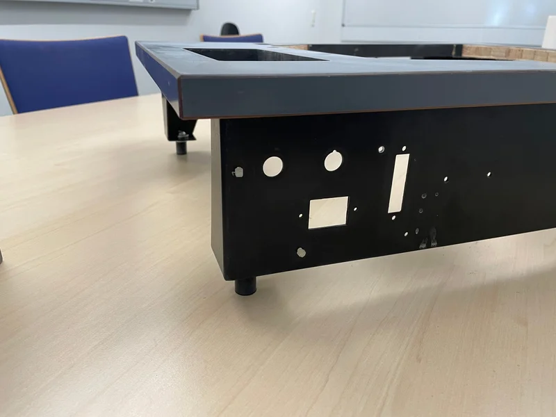 Specialtillverkad "Plint" till Thorens TD 124  - Bild 5 av 7