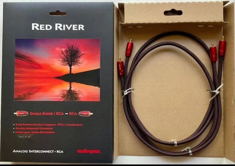 Audioquest Red River RCA 1m - Image 2 of 3
