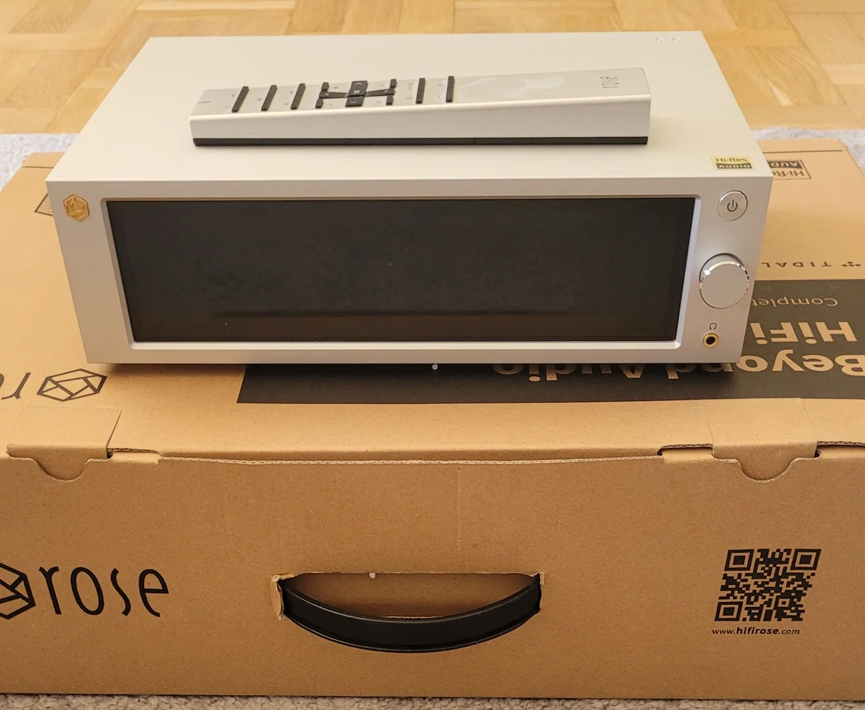 HiFi Rose RS250A Silver streamer/DAC