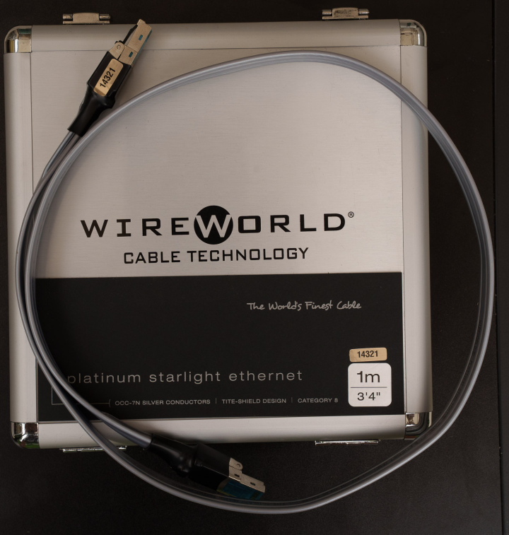 Wireworld Platinum Starlight cat 8 nätverkskabel