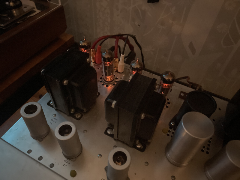 Fisher X-100a rörförstärkare - Bild 6 av 7