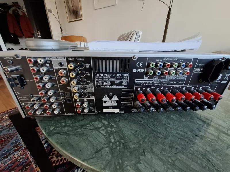 Denon receiver Denon receiver - Bild 2 av 2