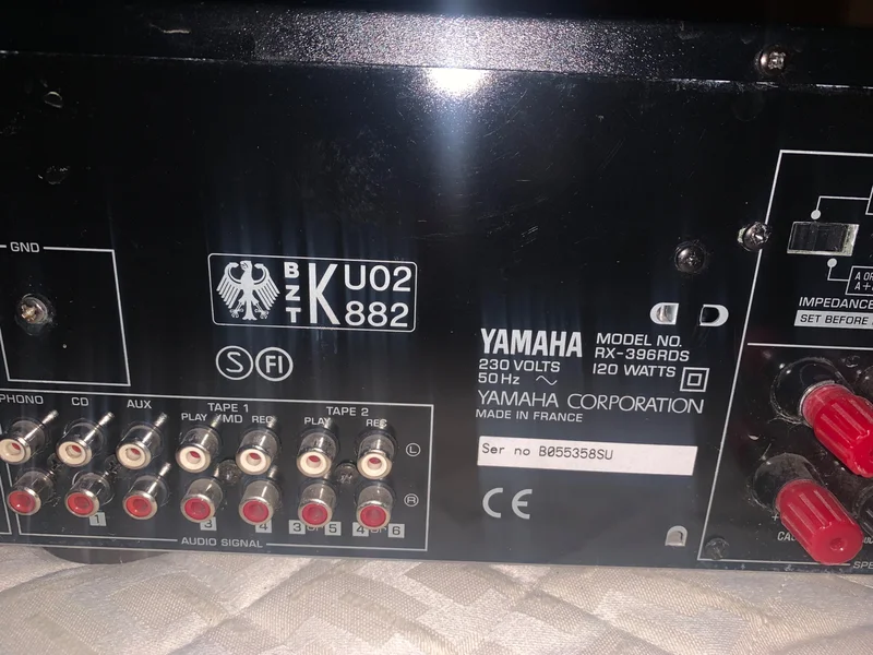 Yamaha Receiver Rx396 Rds - Bild 1 av 5