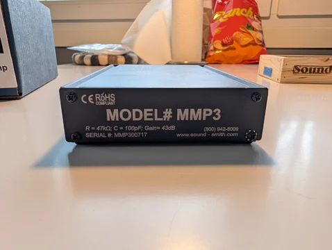 Soundsmith MMP3 riaa