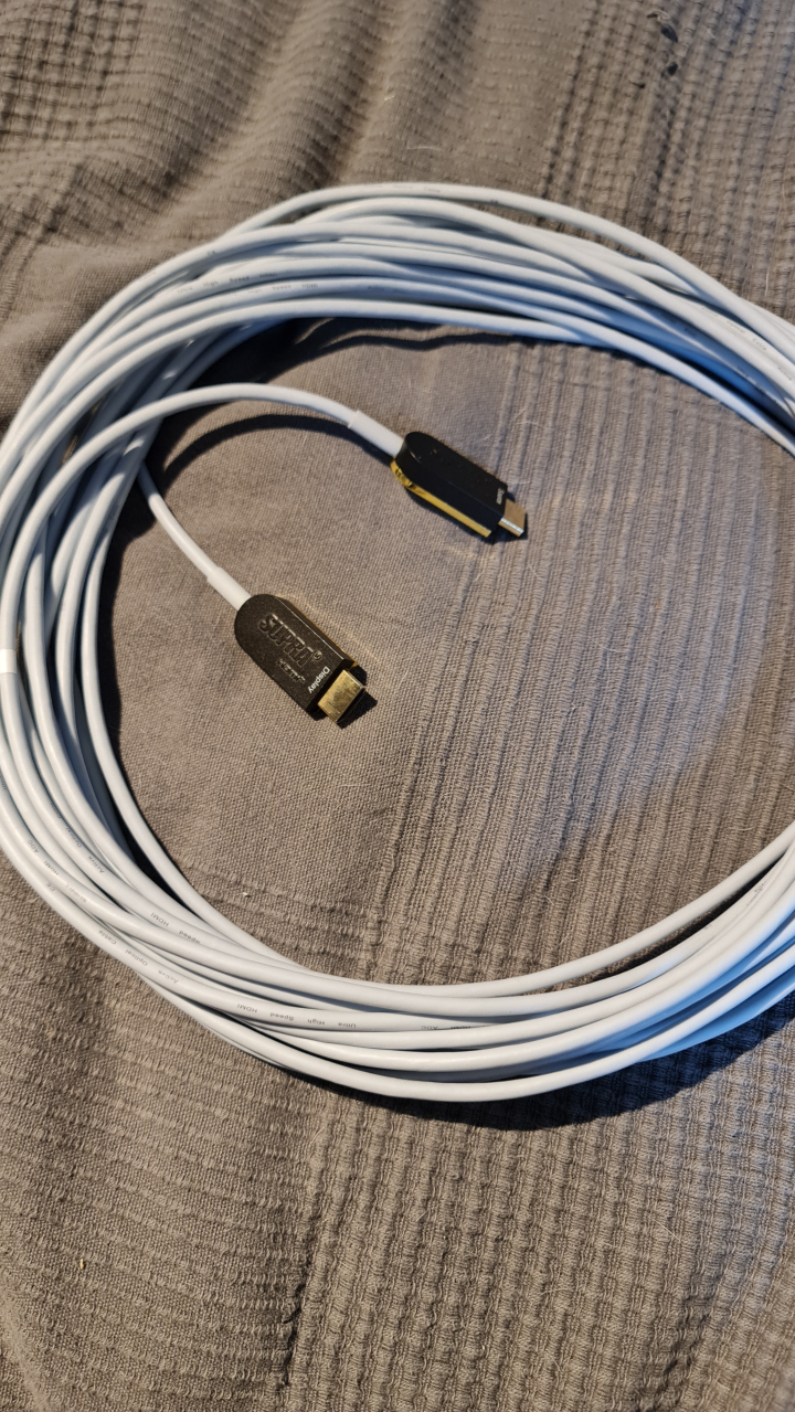 Supra AOC (Active Optical Cable) MKII/III UHD - 15 m - bra skick