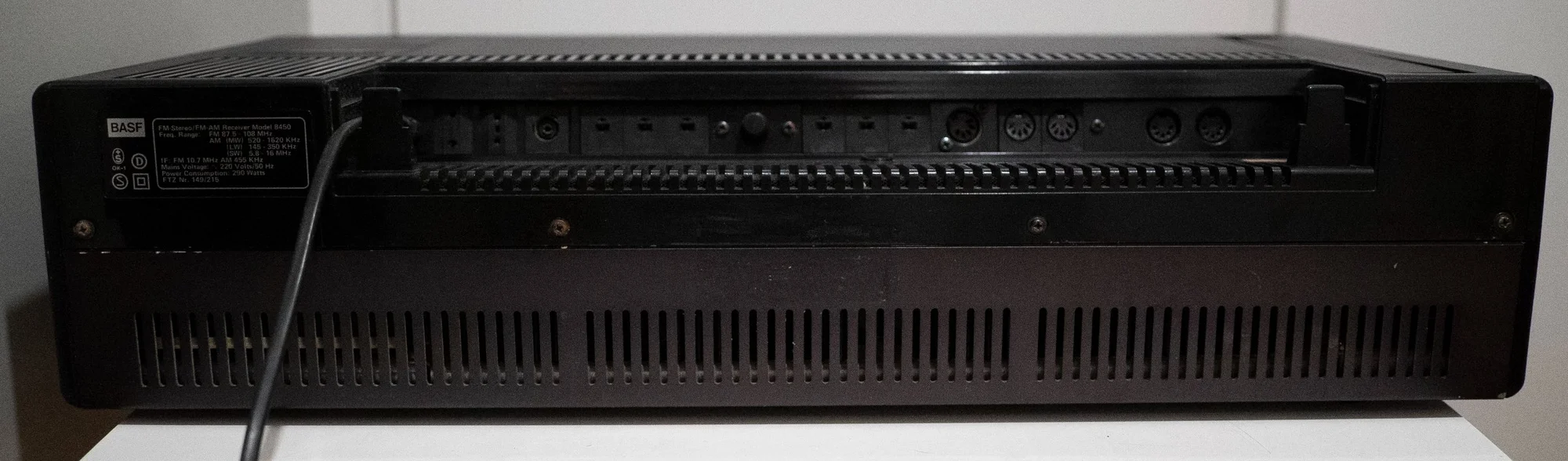 BASF 8450 Receiver (1977-79) BASF 8450 Receiver (1977-79) - Bild 5 av 7