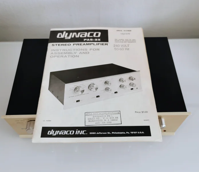 Dynaco PAS-3X Rör Förförstärkare Dynaco PAS-3X Rör Förförstärkare - Bild 7 av 9