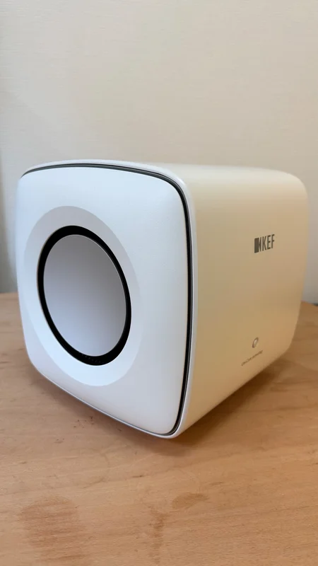 KEF KC62 Subwoofer vit - Bild 2 av 3