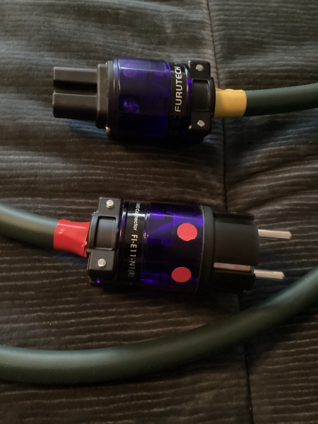 Nätkabel Furutech. Nätkabel Furutech. - Bild 2 av 3