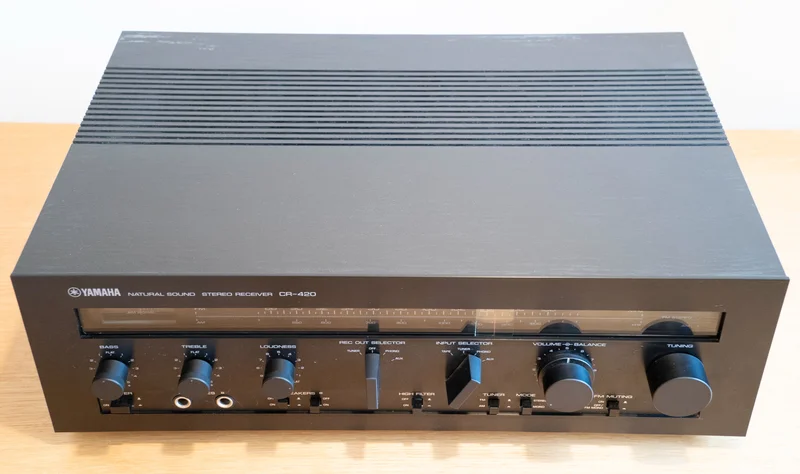 Yamaha CR-420 AM/FM Stereo Receiver (1977-80) - Bild 2 av 5