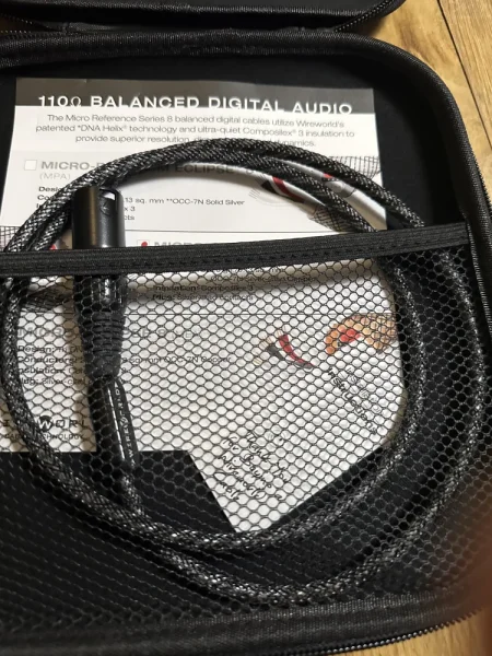 Wireworld Eclipse silver micro Ars/Ebu digitalkabel - Bild 4 av 4