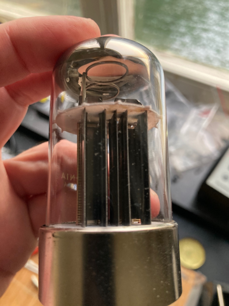 Sylvania 7236 - supervariant av 6AS7G f&ouml;r Xduoo, Bottlehead, Darkvoice, Woo Audio, Little Dot m fl - Bild 4 av 4