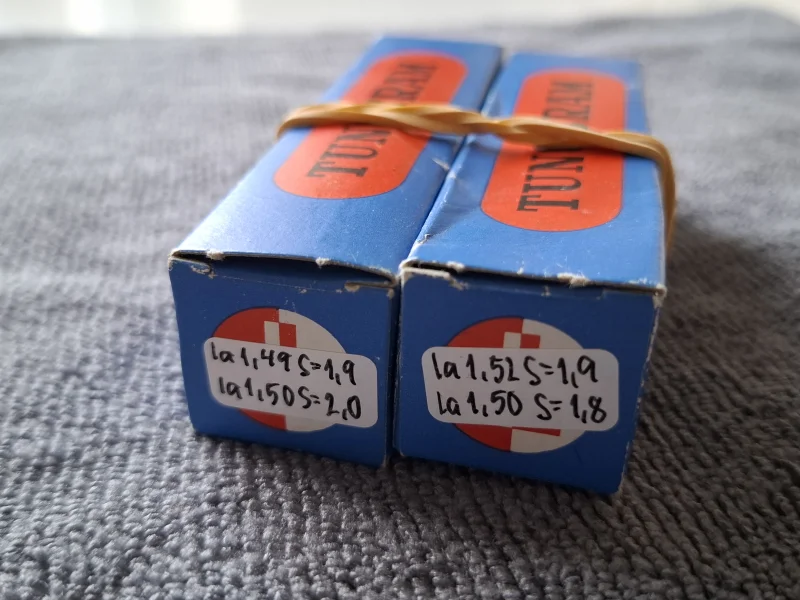 Tungsram UNGERN ECC83 (12AX7) 1976 NOS/NIB - Bild 2 av 8