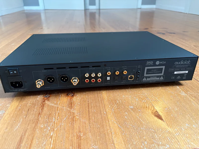 Audiolab 8300CDQ &ndash; CD-spelare, DAC och f&ouml;rsteg - Bild 2 av 2