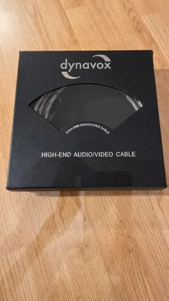 2 uppsättningar Dynavox Highend RCS kabel