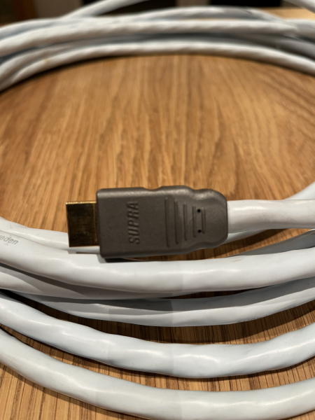 Supra HF100 HDMI 1080p kabel 8m Supra HF100 HDMI 1080p kabel 8m - Bild 4 av 5