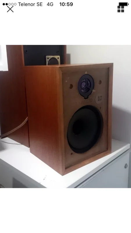 Wharfedale Denton fr&aring;n 70-talet, nyrenoverade - Bild 11 av 12