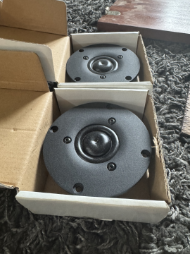 2 st diskanter SB29RDAC-C000-4 SB Acoustics 