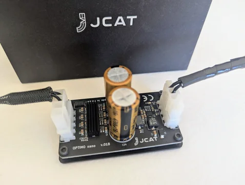 JCAT Optimo Nano 5V power supply upgrade