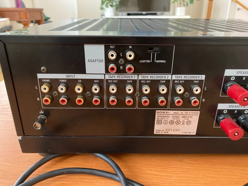 Sony TA F-700ES (1987-89) - Bild 6 av 6